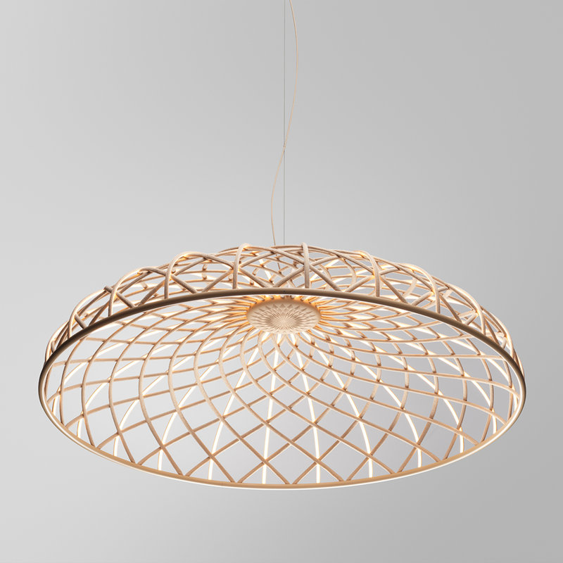 Skynest Almond LED Aluminum Pendant by Marcel Wanders, 2022