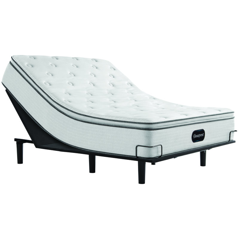 Luxurious Plush Pillow-Top Queen Innerspring Mattress with Gel Memory Foam