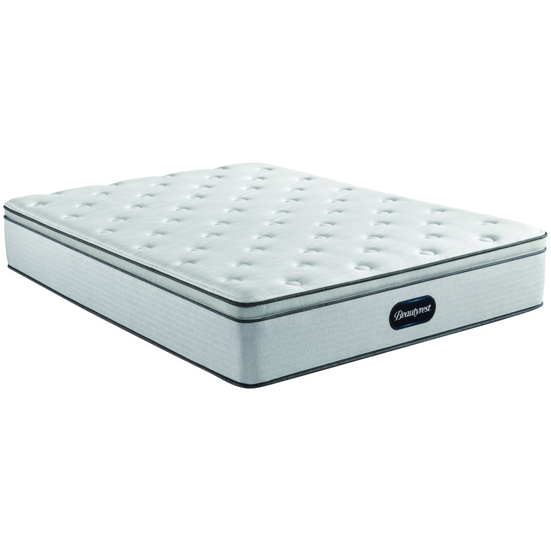 Luxurious Plush Pillow-Top Queen Innerspring Mattress with Gel Memory Foam