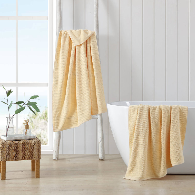 Northern Pacific Yellow Cotton 6-Piece Towel Set