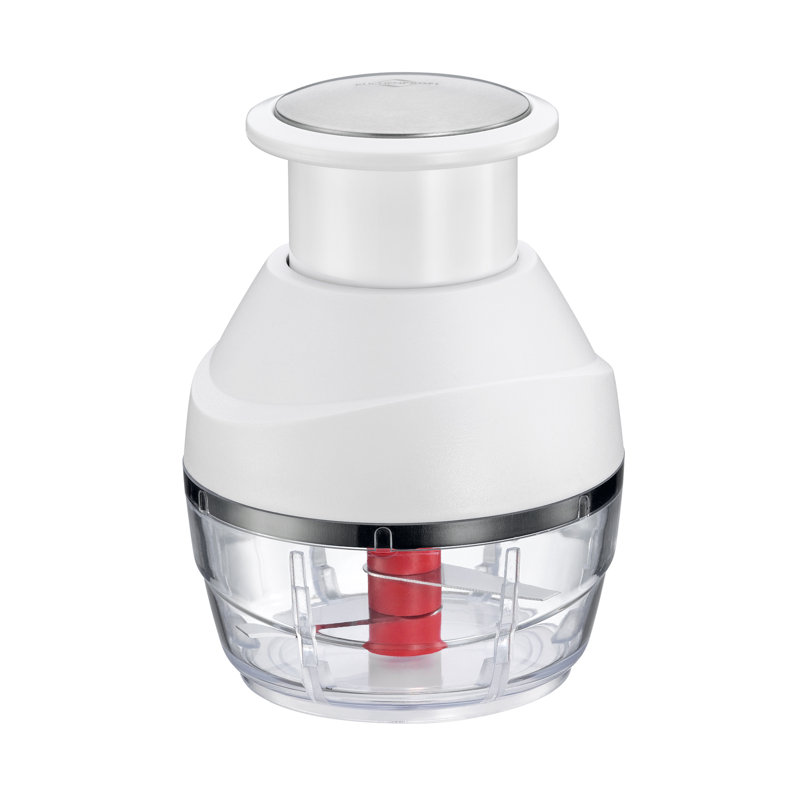 Compact White and Clear Plastic Multi Chopper