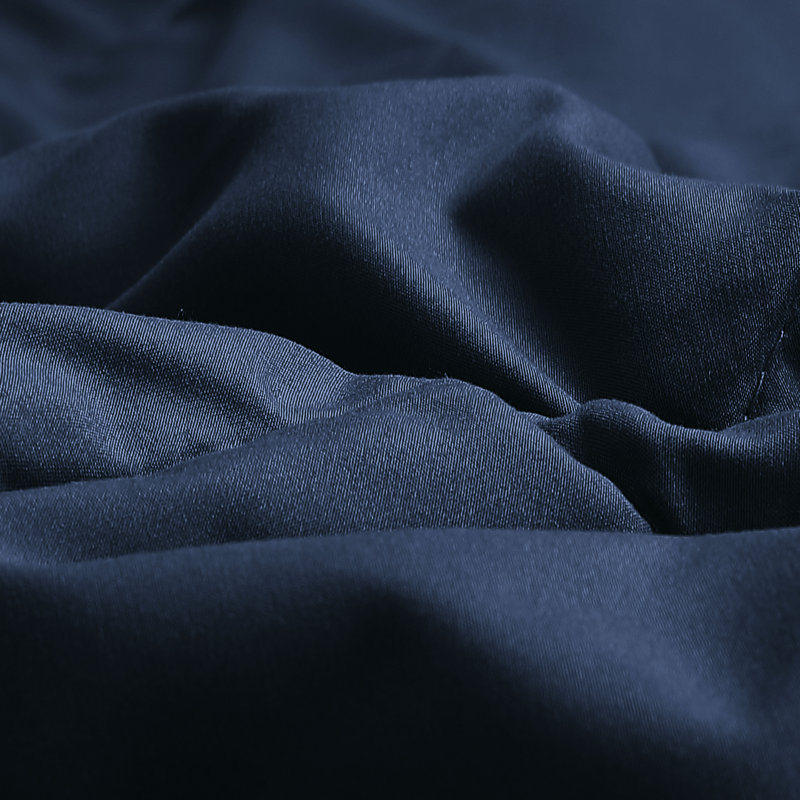 Twin Blue and Stone Reversible Microfiber Comforter Set