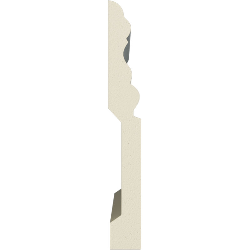 Architectural Primed Polyurethane 4.5"H Baseboard Moulding