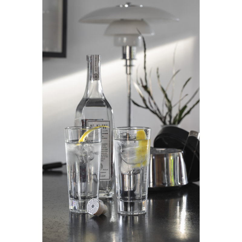 Grand Cru Clear Lead-Free Glass Long Drink Set, 10.1 Oz, 4 Pcs