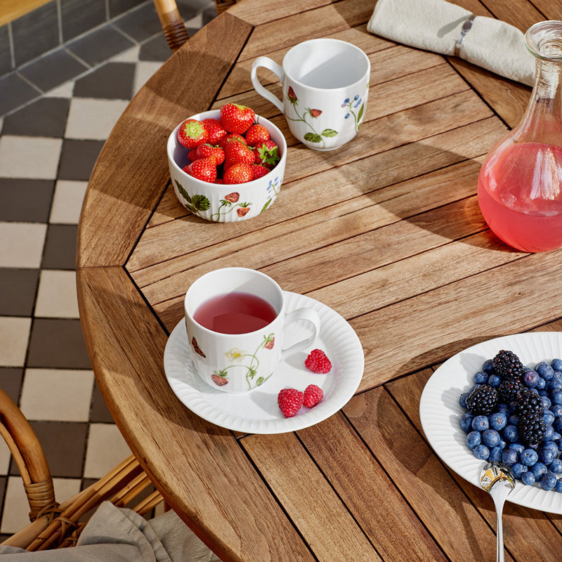 Hammershøi Contemporary White Porcelain 7.5" Dessert Plate