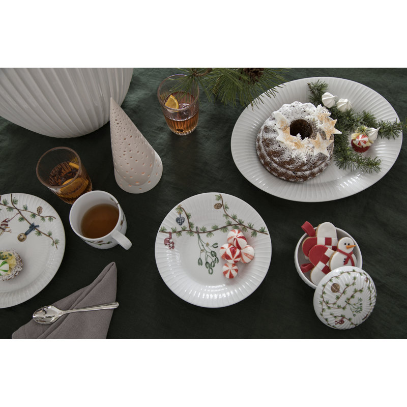 White Porcelain Oval Serving Platter, 11.2"