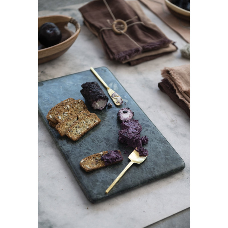 Green Rectangular Marble Cutting Board