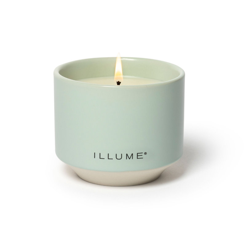 Fresh Sea Salt Matte Ceramic Scented Soy Candle