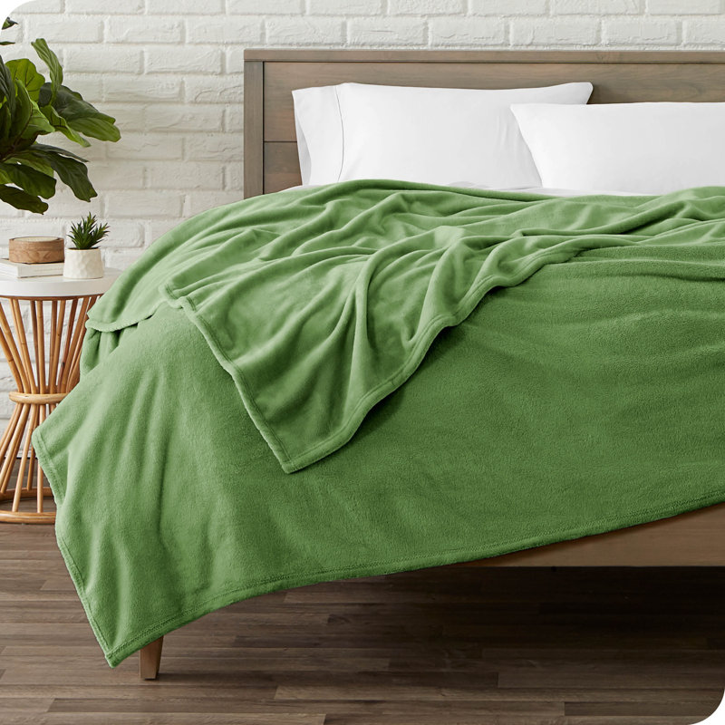 Meadow Luxe Twin/Twin XL Reversible Fleece & Wool Throw