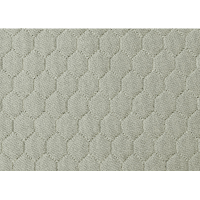 Seagreen Piqué Matelassé Cotton Full/Queen Coverlet