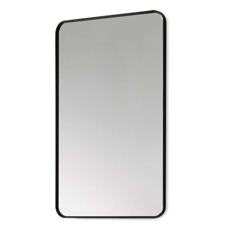 Elegante 36" Rectangular Silver Bathroom Vanity Mirror