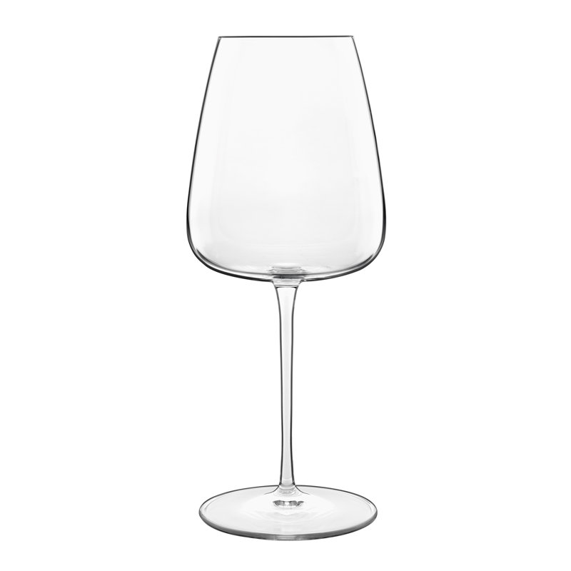 Luigi Bormioli 18.5 oz Clear Crystal Chardonnay Wine Glasses Set of 4