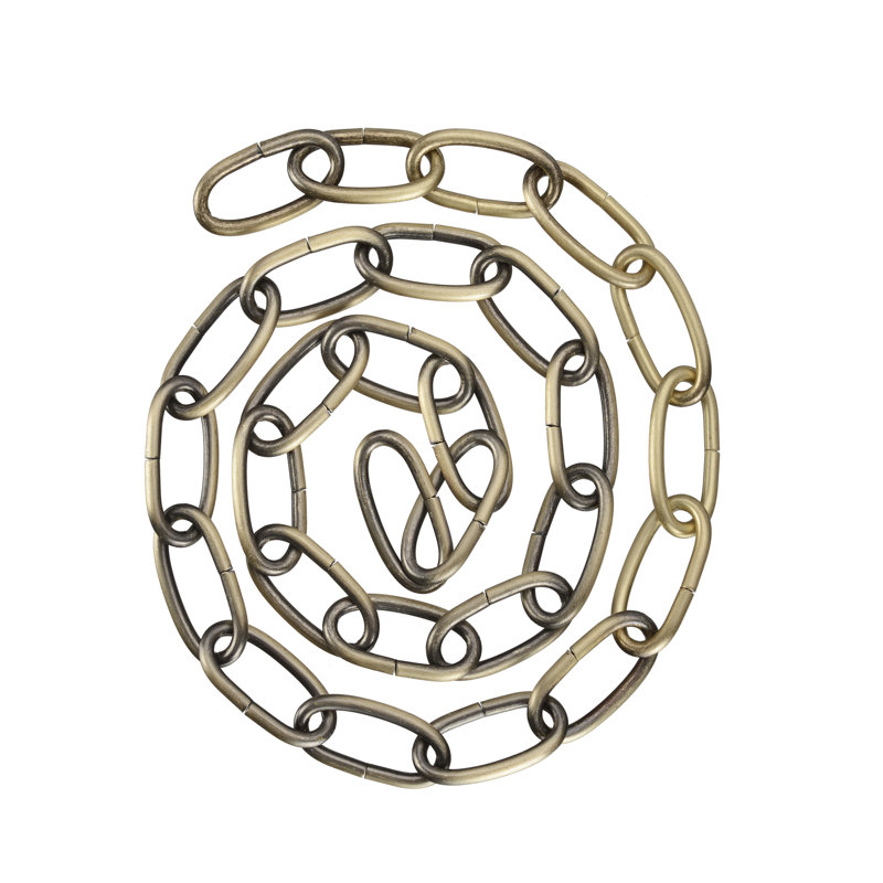 Antique Brass Heavy Duty Steel Chain for Hanging Fixtures
