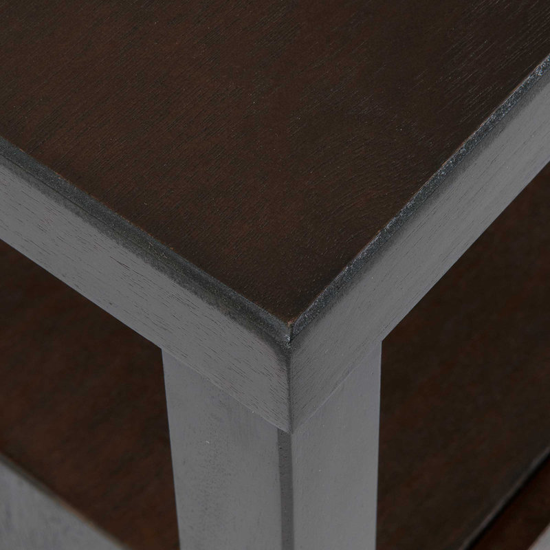Westwood Acacia Solid Wood 2-Drawer Nightstand - Brown