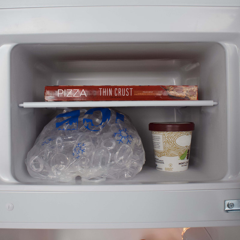 Compact 7.3 Cu. Ft White Energy Star Apartment Refrigerator