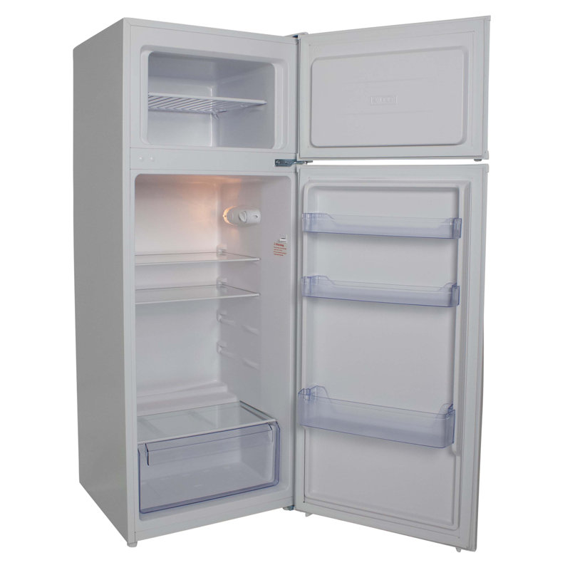 Compact 7.3 Cu. Ft White Energy Star Apartment Refrigerator