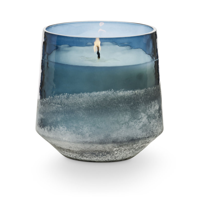 Hidden Lake Green Scented Soy Candle in Baltic Glass