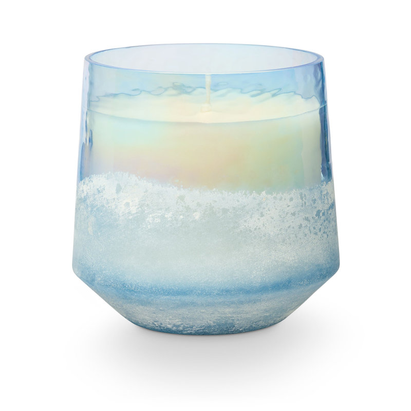Blue Glass Citrus Crush Scented Candle