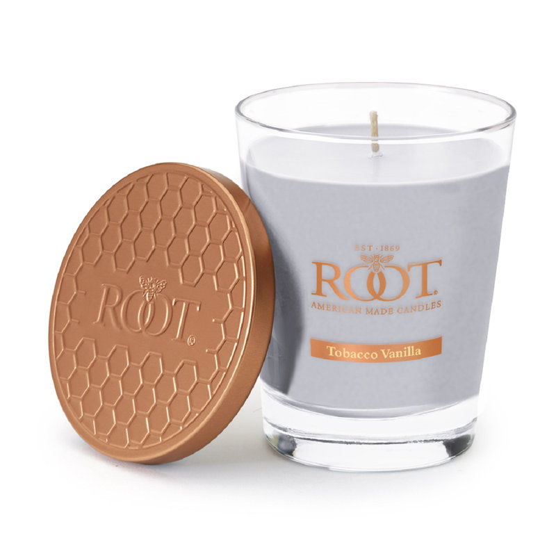 Tobacco Vanilla 10.5 oz Scented Beeswax Jar Candle