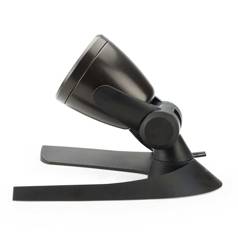 Black 6-Watt Waterproof LED Spotlight for Pond and Garden