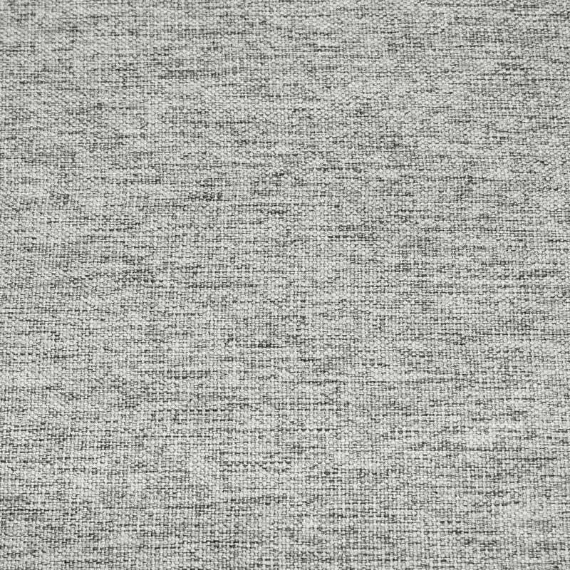 Frost Gray Fully Upholstered Iron Swivel Glider Chair