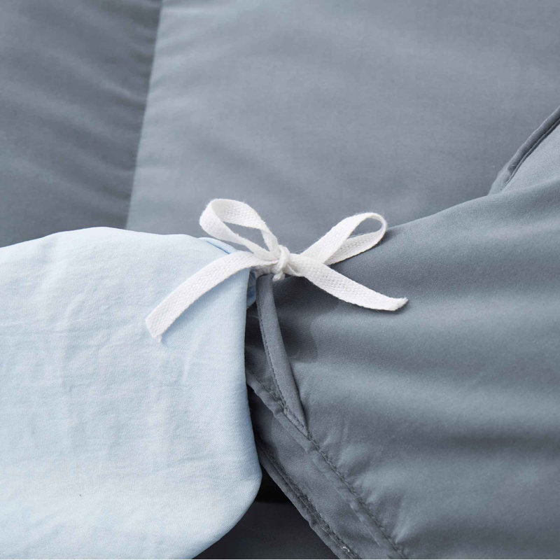 King Steel Gray Microfiber Medium Weight Duvet