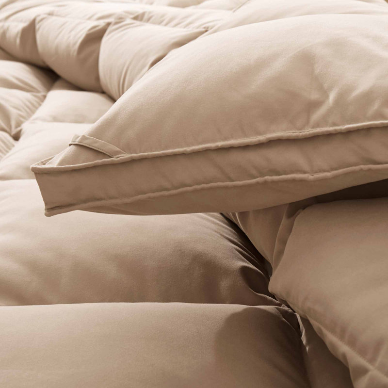 Ginger Root Twin Microfiber Duvet for Adults