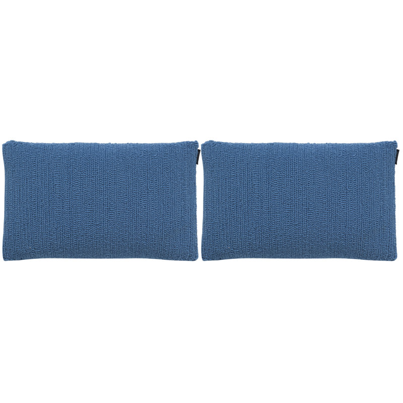 Light Marine Blue Rectangular Kids Indoor/Outdoor Pillow Set