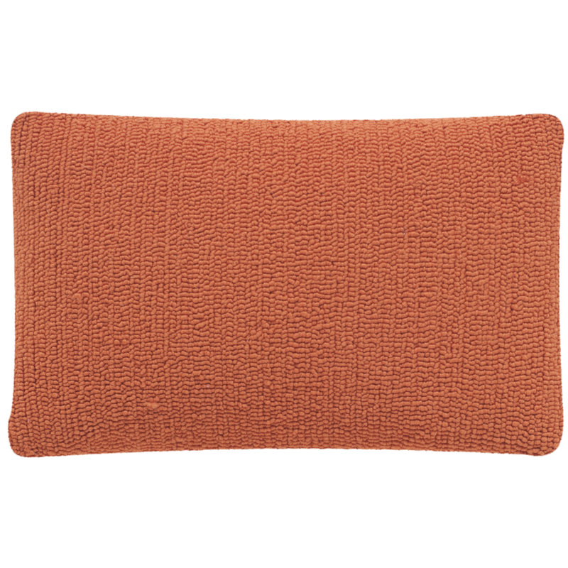 Tropical Orange Rectangular Outdoor Throw Pillow Set