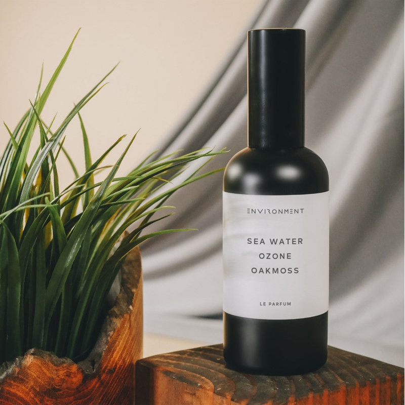 100mL Black Room Spray with Sea Water and Oakmoss