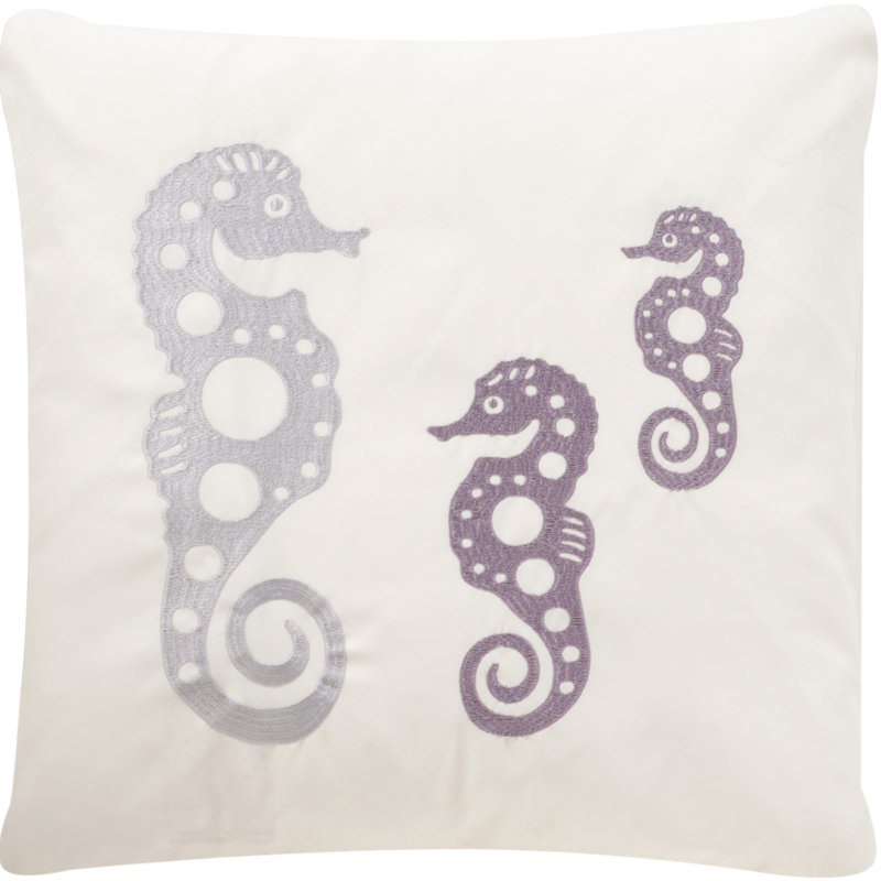 Embroidered Polypropelene Throw Pillow (Set of 2)