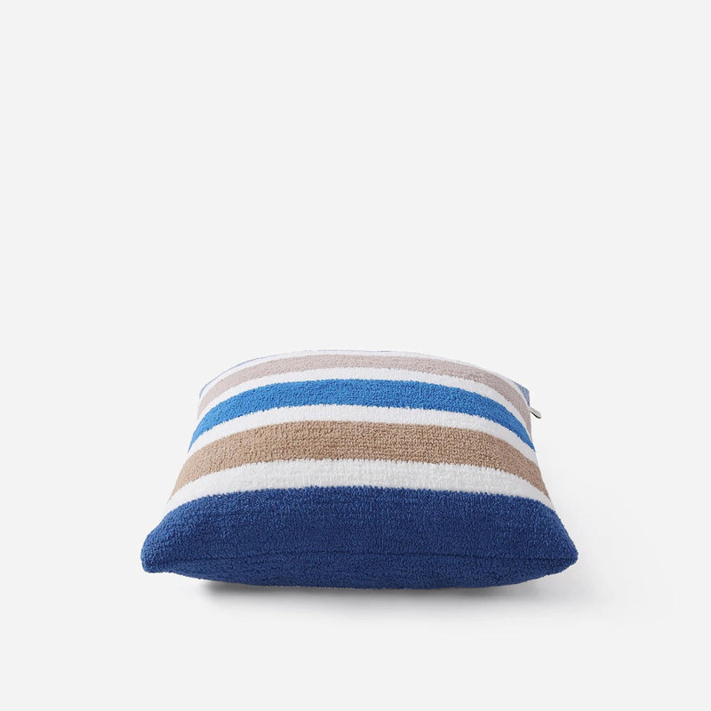 Nautical Striped 20" x 20" Square Throw Pillow