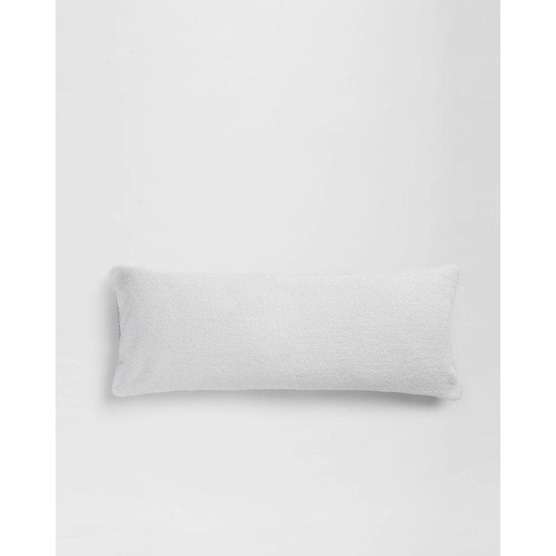Sahara Tan and Off-White Memory Foam Lumbar Pillow