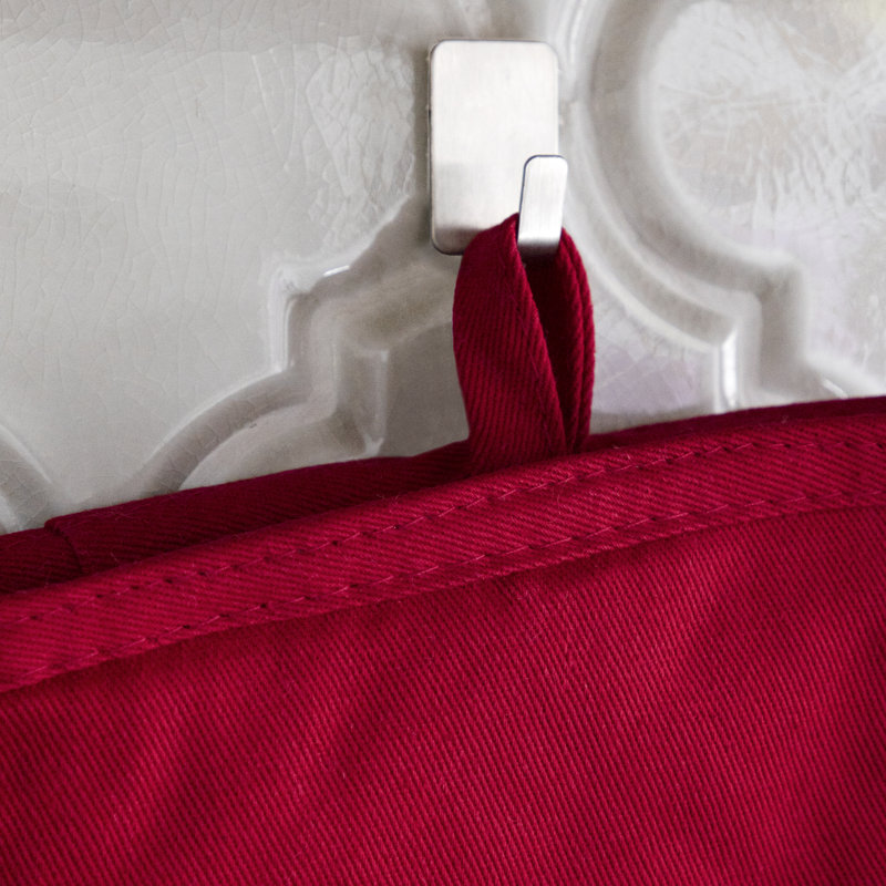 Chili Red Silicone Oven Mitt and Pot Holder Set