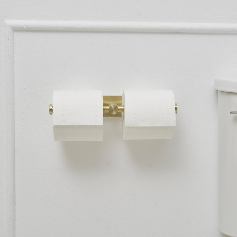 Brushed Gold 5-Piece Stainless Steel Bathroom Hardware Set
