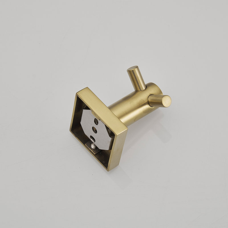 Brushed Gold 5-Piece Stainless Steel Bathroom Hardware Set
