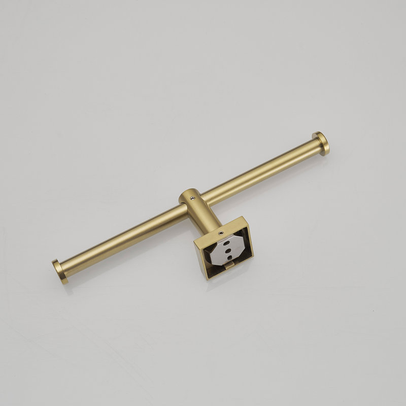 Brushed Gold 5-Piece Stainless Steel Bathroom Hardware Set