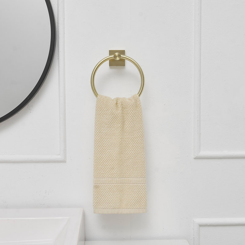 Brushed Gold 5-Piece Stainless Steel Bathroom Hardware Set