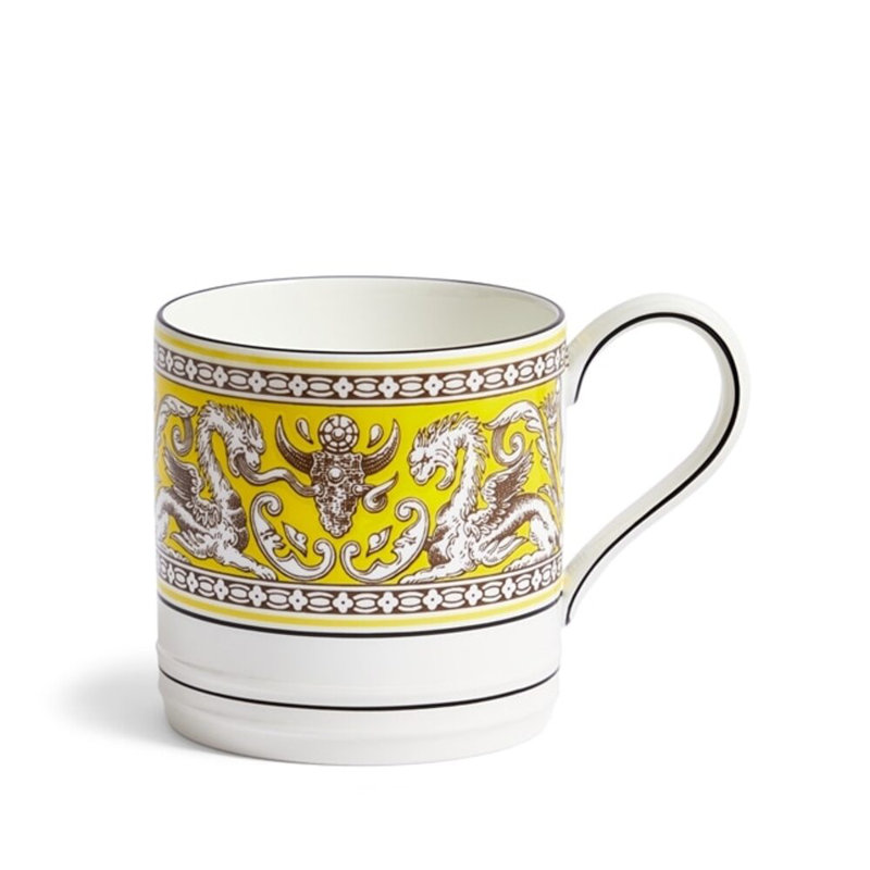 White Ceramic Microwave Safe Mug 11 oz