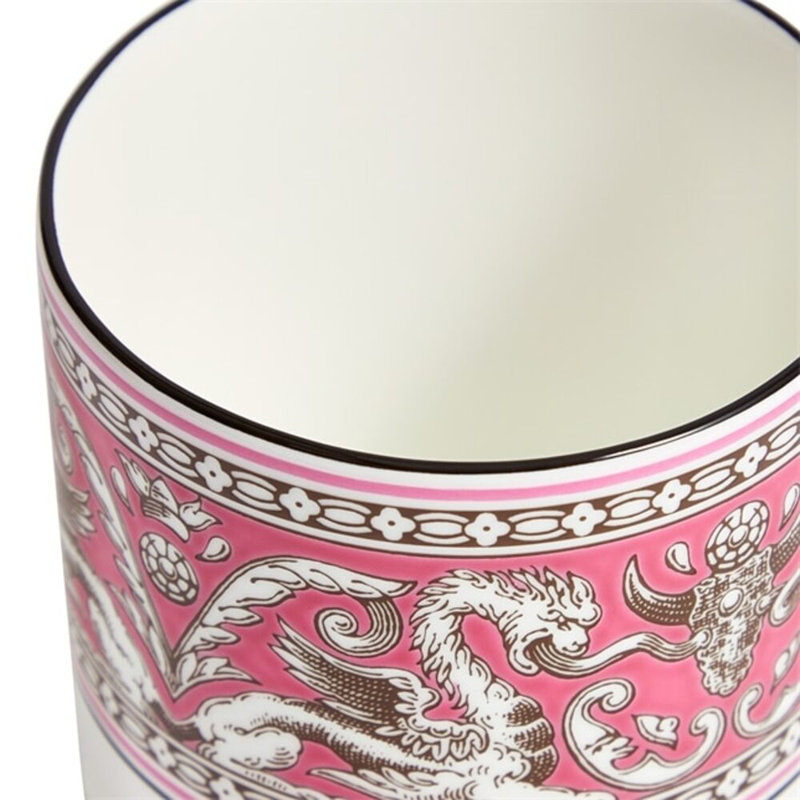 Pink Ceramic Microwave Safe Mug 4.88 inch