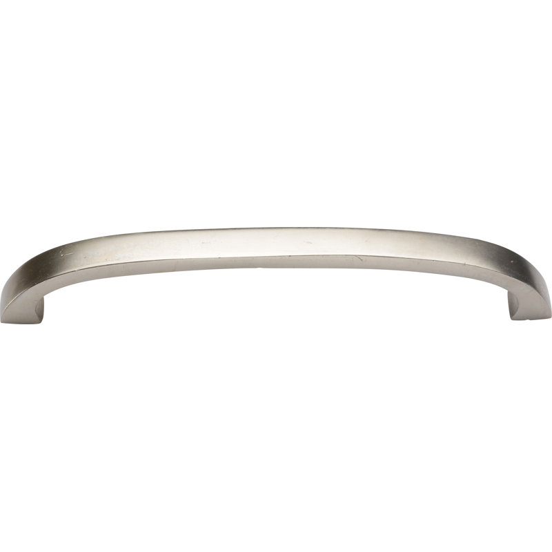 Ashley Norton White Bronze Modern Cabinet Pull with Mounting Hardware