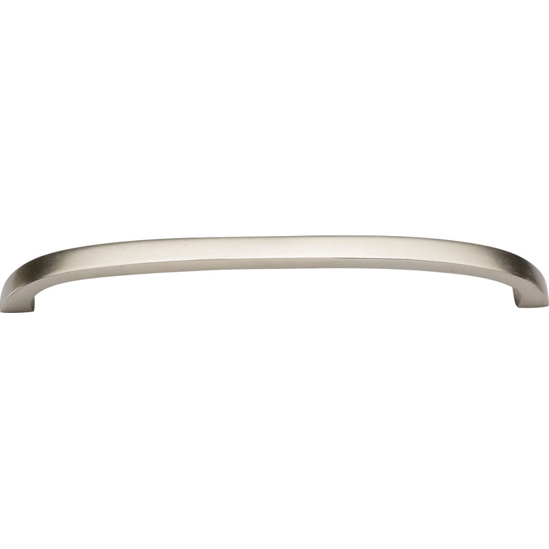 Ashley Norton White Bronze Modern Cabinet Pull with Mounting Hardware