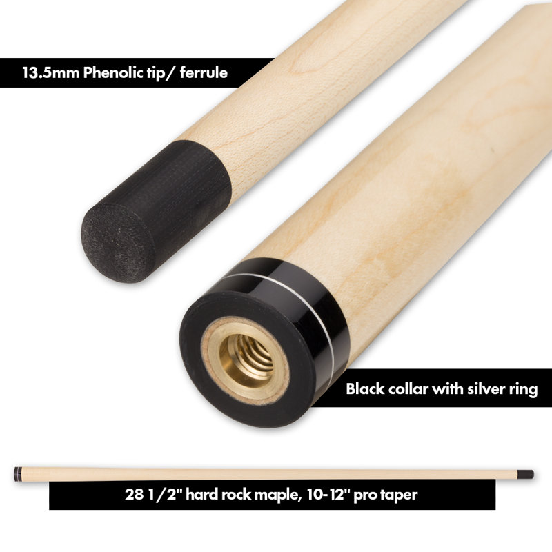 Athena Metallic Pearl and Black Maple Break Cue