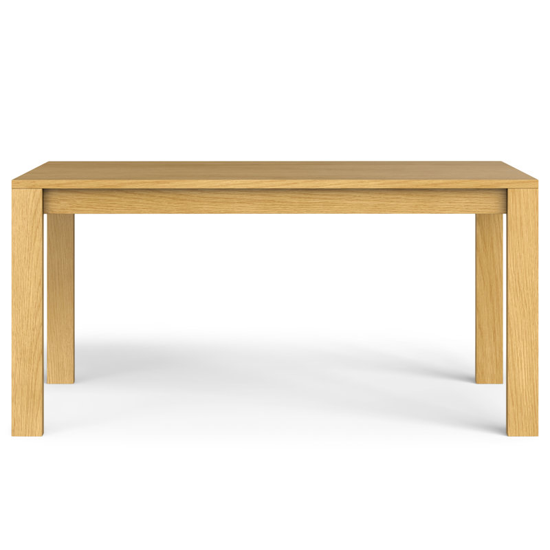 Wilson Oak Rectangular Solid Wood Dining Table