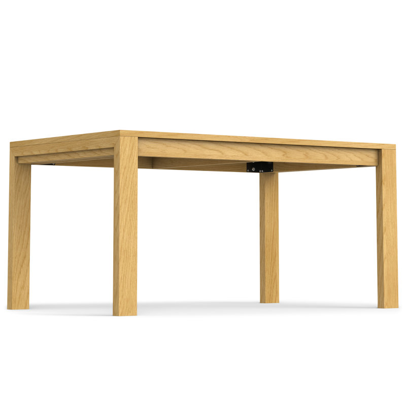 Wilson Oak Rectangular Solid Wood Dining Table