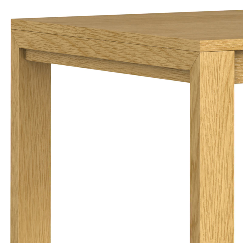 Wilson Oak Rectangular Solid Wood Dining Table