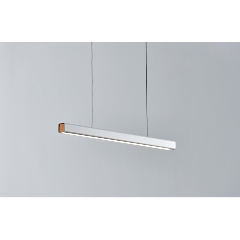 XL White Aluminum LED Pendant Light