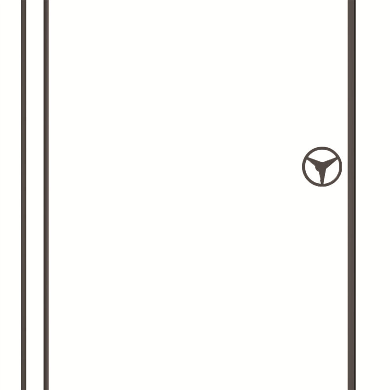 60-Inch Matte Black Frameless Sliding Shower Door with Clear Glass