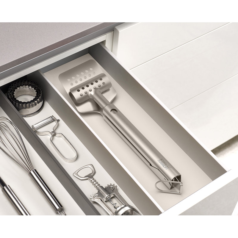 Stainless Steel BBQ Turner Tongs with Retractable Head