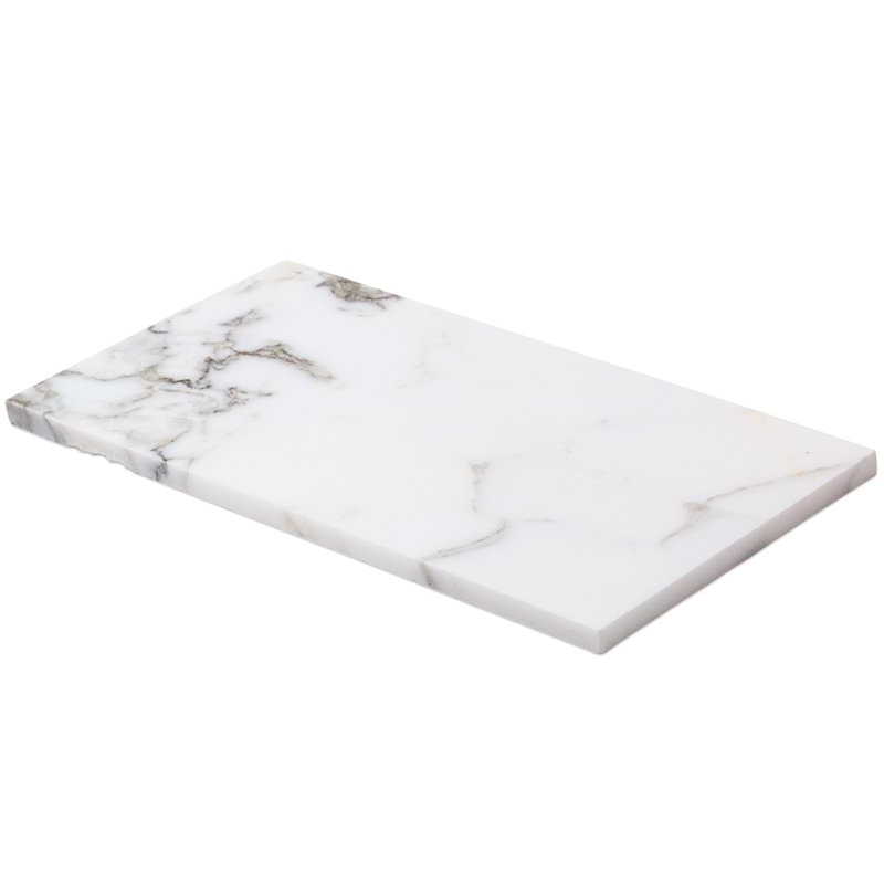 Calacatta 6" x 12" Glossy Marble Look Subway Tile